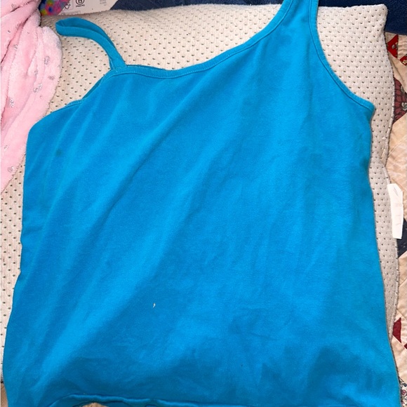 Justice y2k sequin one shoulder tank top - Picture 4 of 4